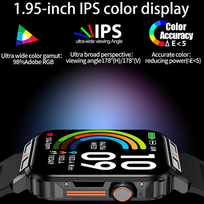 L81 Outdoor Sports Smartwatch – Square Screen, Waterproof, Fitness Tracker, Answer Calls