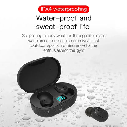 E6S Wireless Earbuds – Noise Cancelling & Waterproof