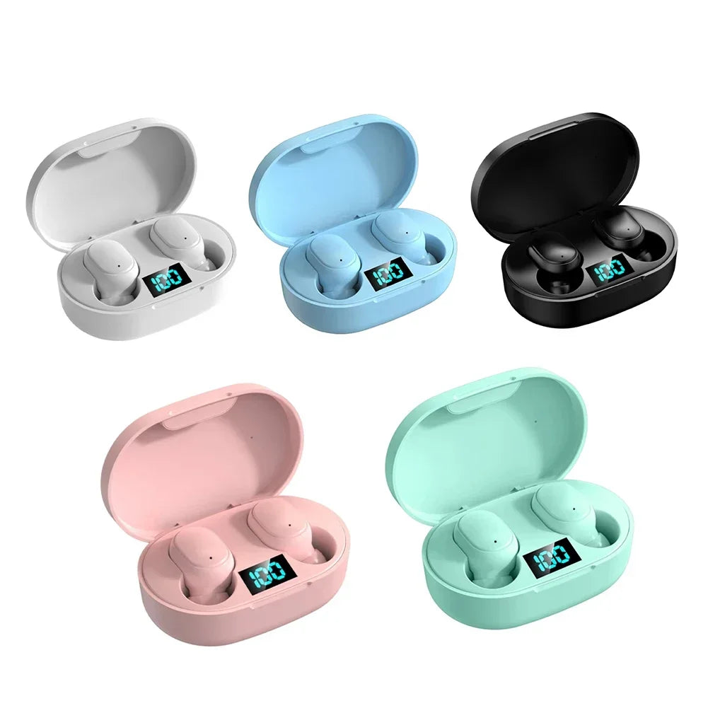 E6S Wireless Earbuds – Noise Cancelling & Waterproof